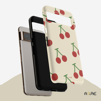 Cherries Phone Case - Yellow