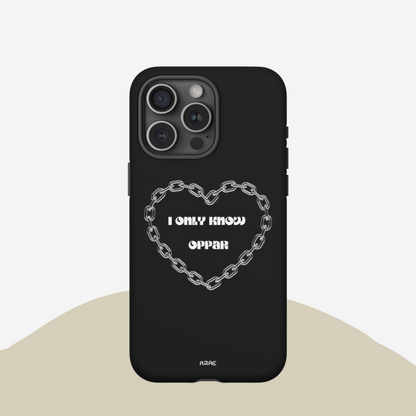 I Only Know Oppar Phone Case - Black