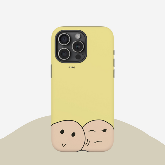 Nudging Phone Case - Yellow