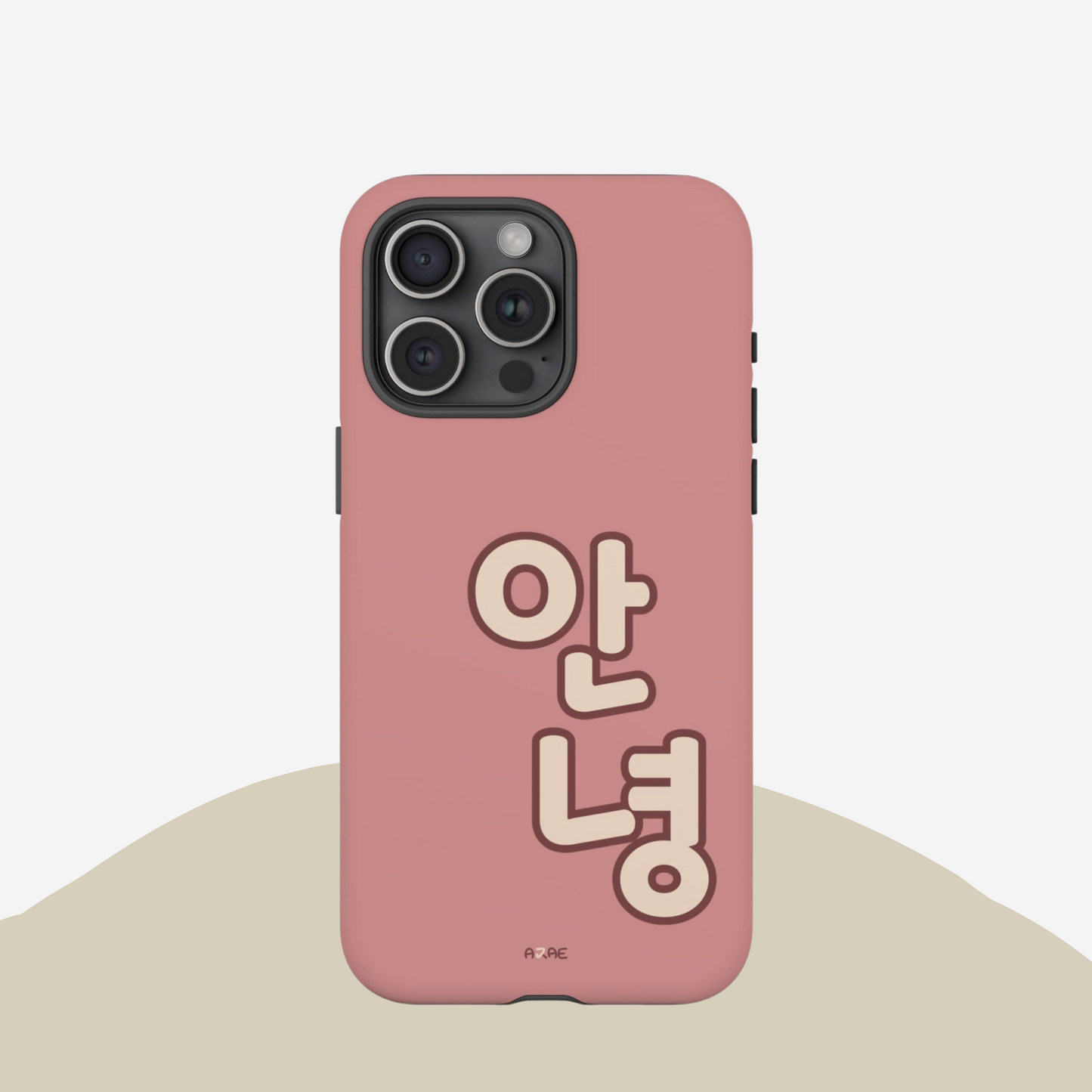 Annyeong Phone Case - Pink