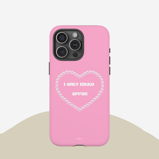 I Only Know Oppar Phone Case - Pink