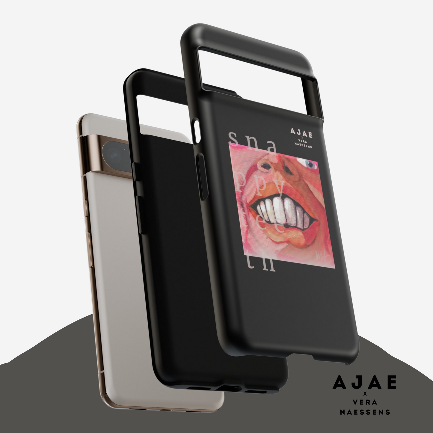 Snappy Teeth Phone Case - Black