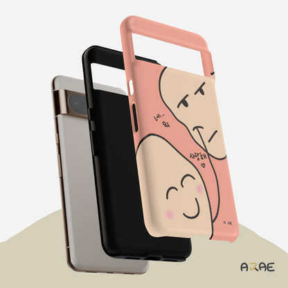 Love You Phone Case - Peach