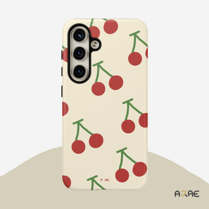 Cherries Phone Case - Yellow