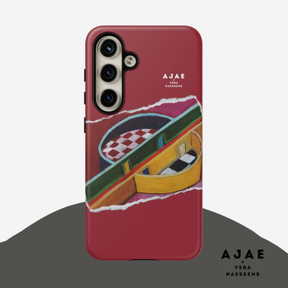 Red Corridor Phone Case - Red