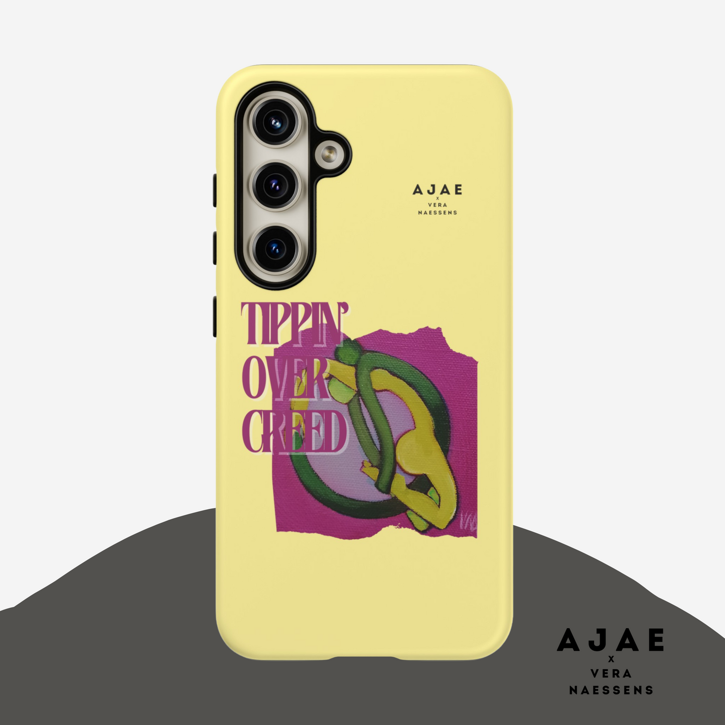 Tippin' Over Creed Phone Case - Yellow