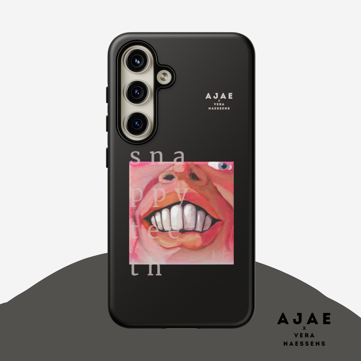 Snappy Teeth Phone Case - Black