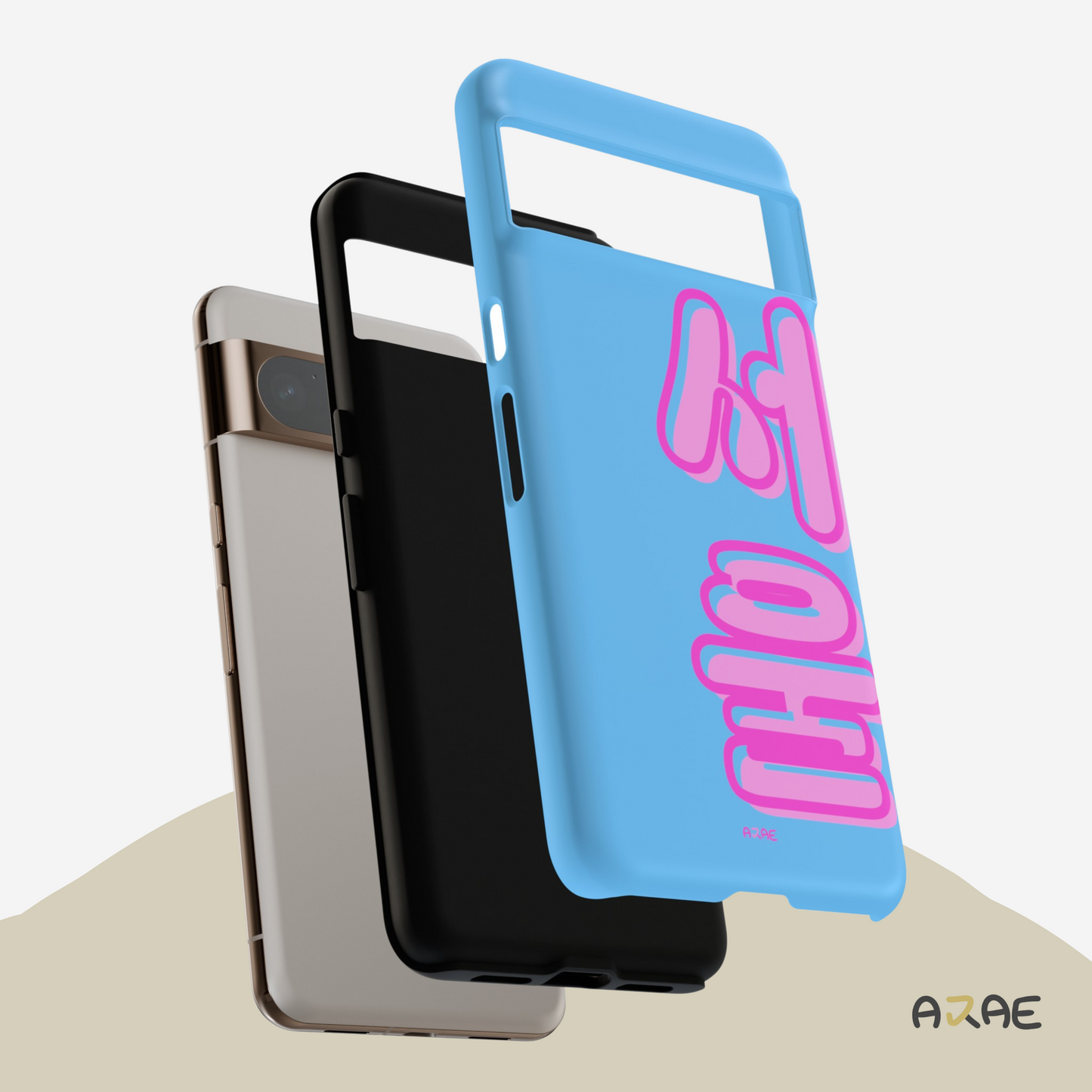 Bold Seoul Phone Case - Blue