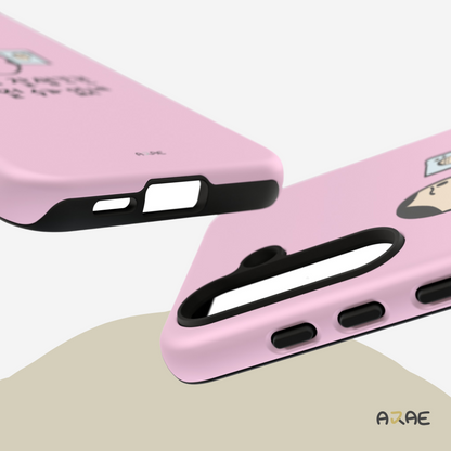 Oppa can't help being handsome! Phone Case - Pink