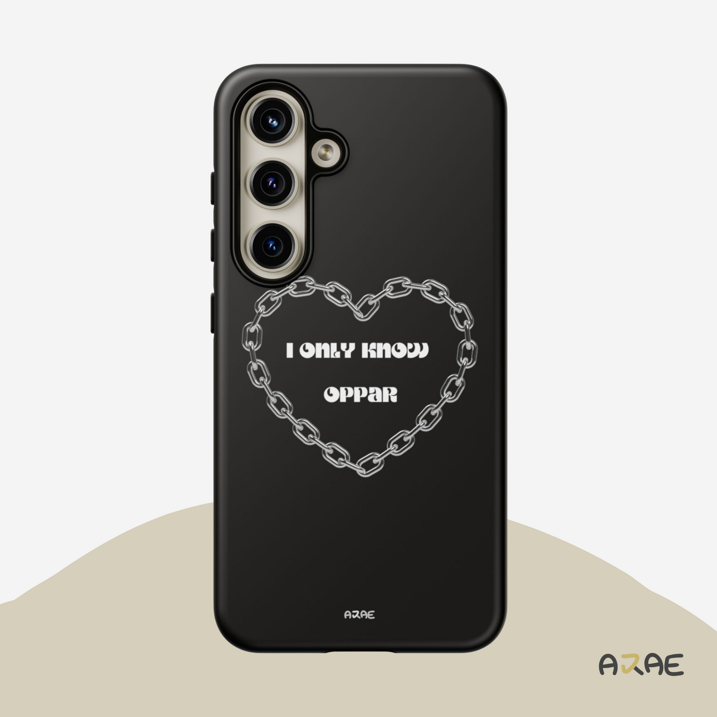 I Only Know Oppar Phone Case - Black