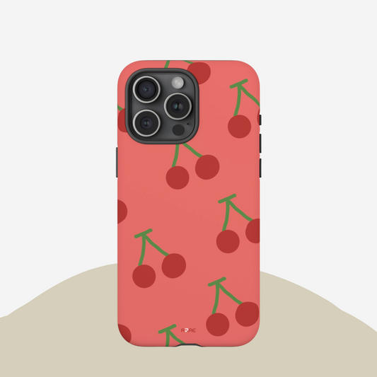 Cherries Phone Case - Red