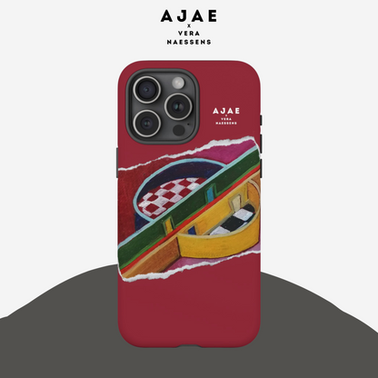 Red Corridor Phone Case - Red