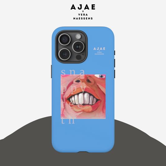 Snappy Teeth Phone Case - Blue