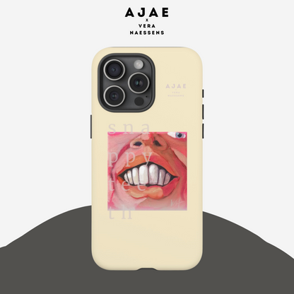 Snappy Teeth Phone Case - Beige