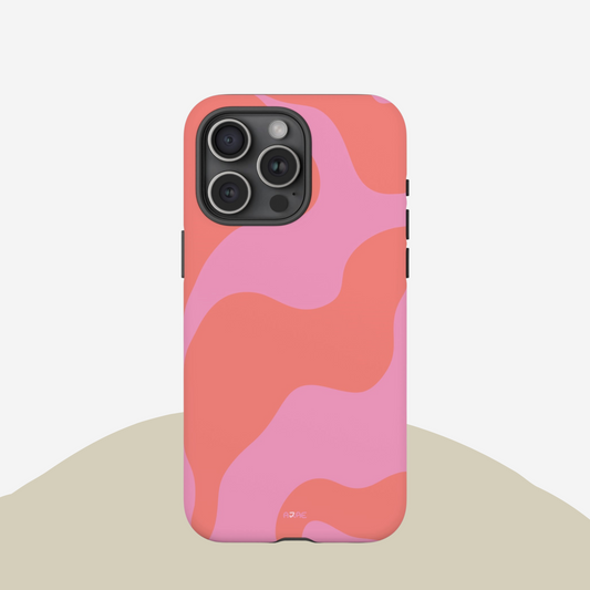 Swirls Phone Case - Pink