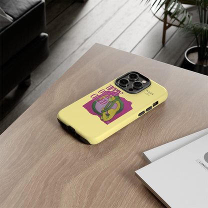 Tippin' Over Creed Phone Case - Yellow